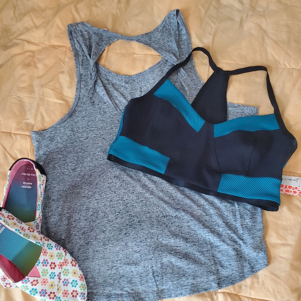 NWT FP Movement Colorblock Sports Bra